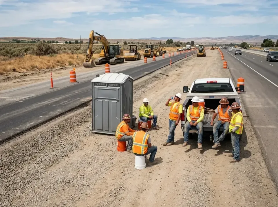highway-road-construction-crew-007 — frequently asked questions, Porta Potty and Restroom Rentals in Williamstown, KY